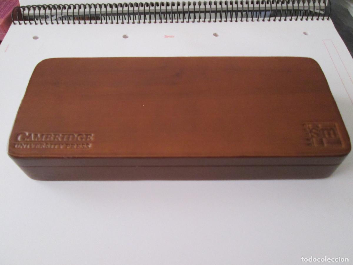 Escriban&iacute;a: PLUMIER DE MADERA - CAMBRIDGE SM - 18,5X7,5 - Foto 1