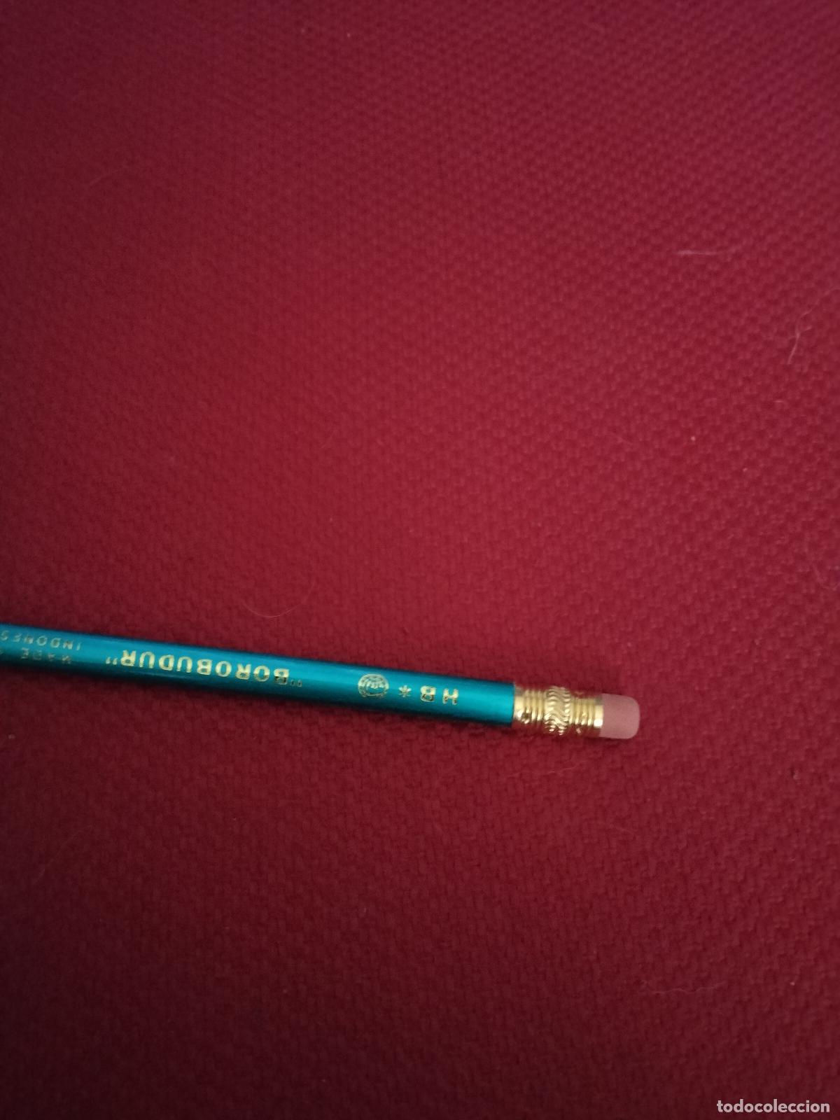 Escriban&iacute;a: ANTIGUO LAPICERO CON GOMA DE BORRAR - Foto 2