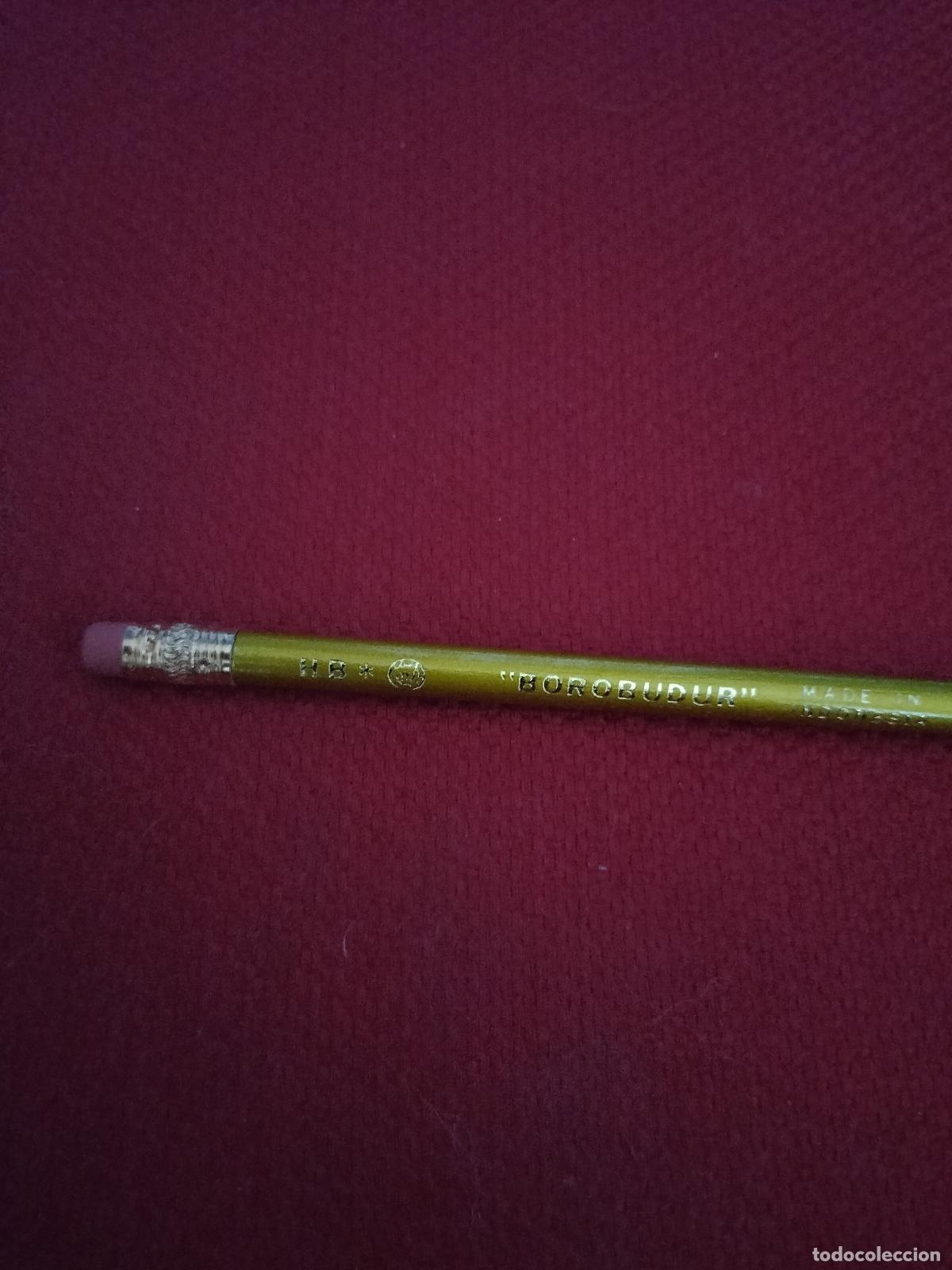 Escriban&iacute;a: ANTIGUO LAPICERO CON GOMA DE BORRAR - Foto 2