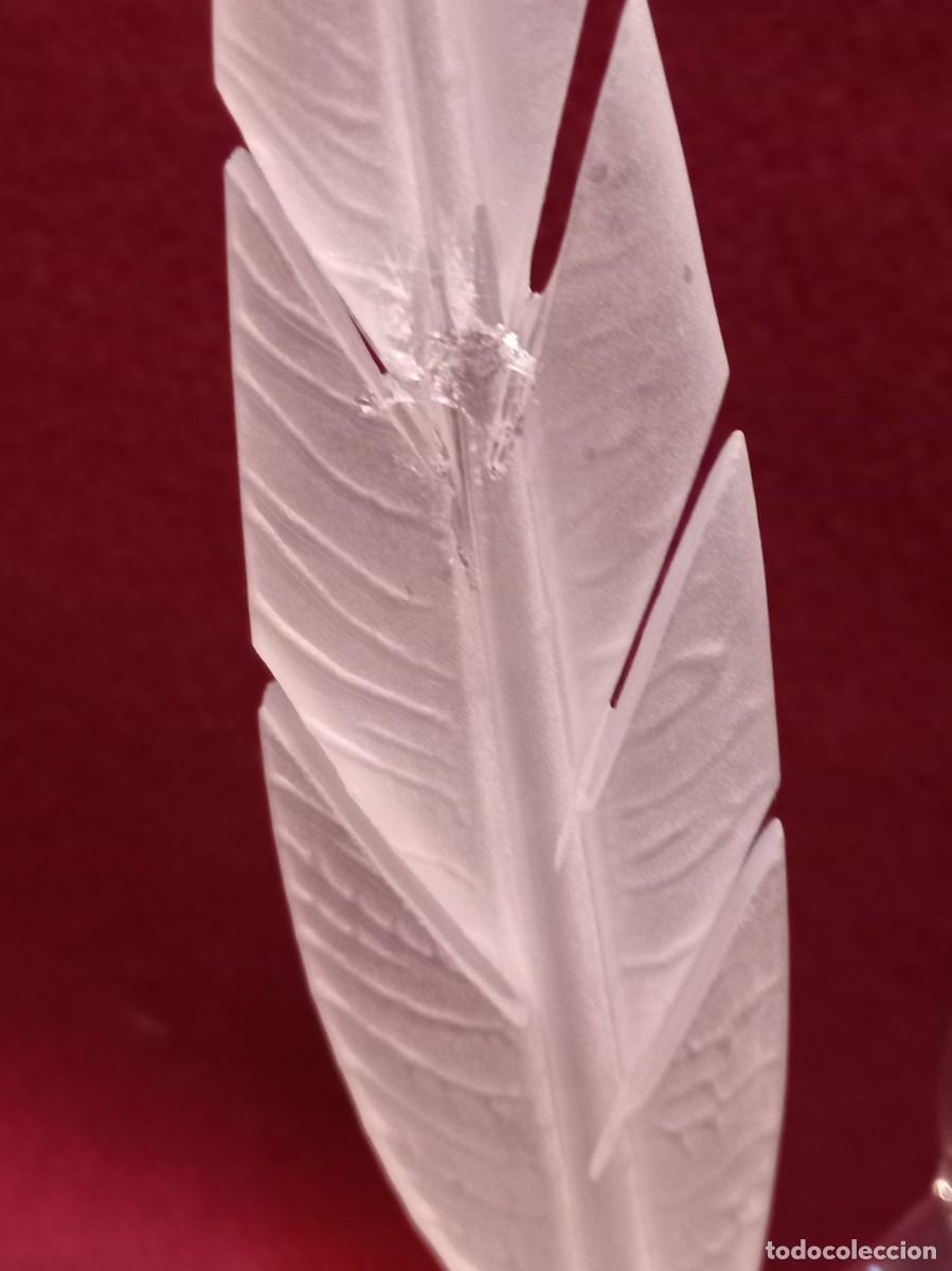 Escriban&iacute;a: TINTERO Y PLUMA (vidrio soplado) - Foto 9