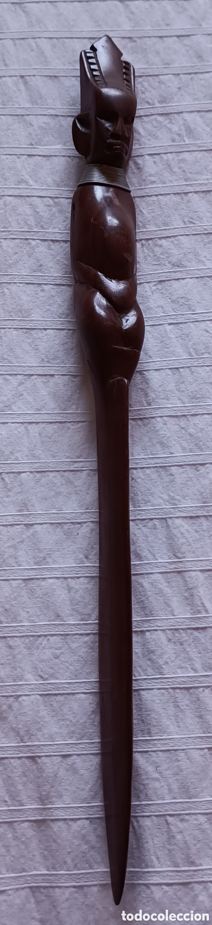 Escriban&iacute;a: Abrecartas madera. 37 cm de largo - Foto 1