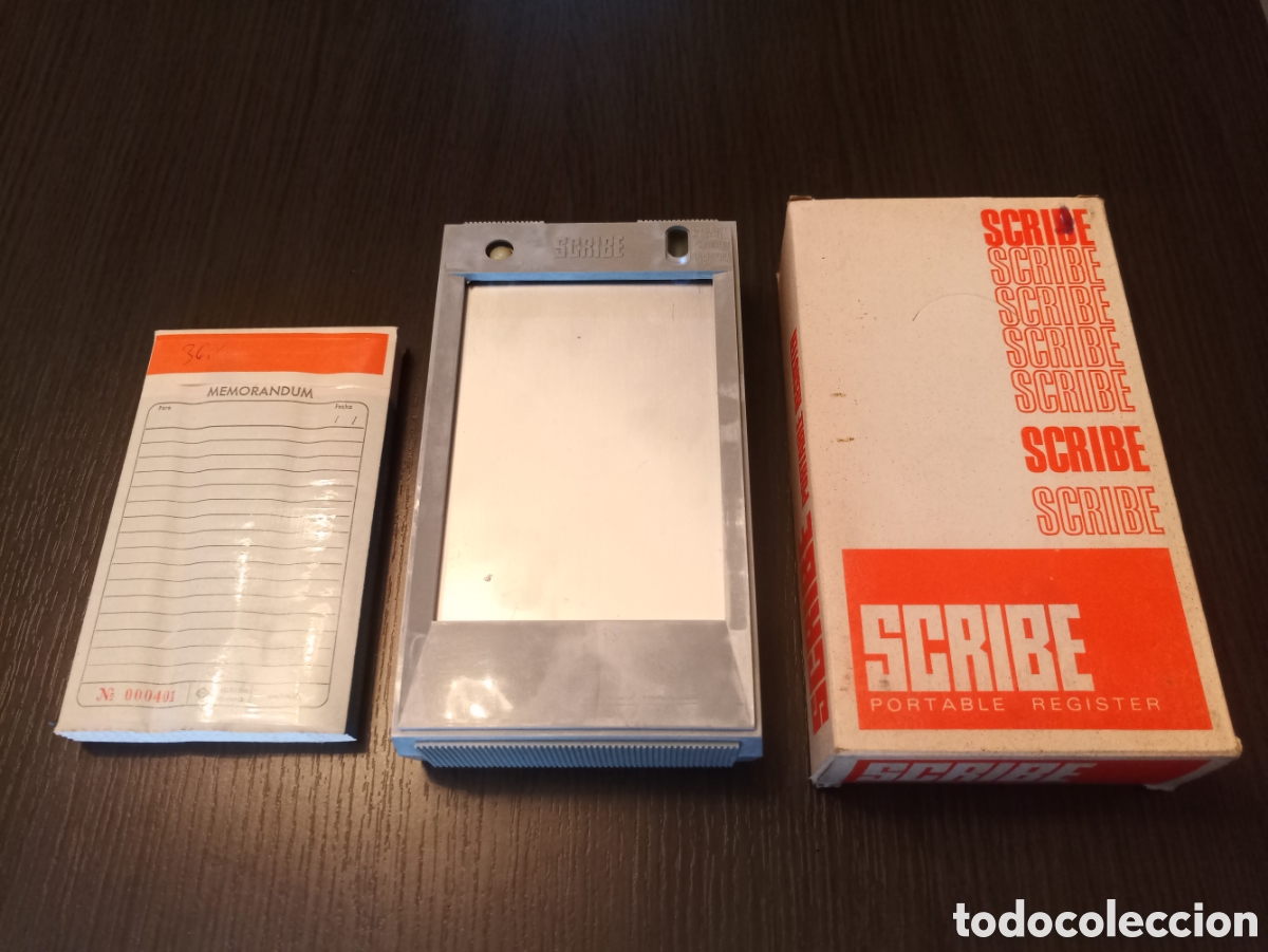 Escriban&iacute;a: Antiguo Registro Port&aacute;til SCRIBE - Foto 1