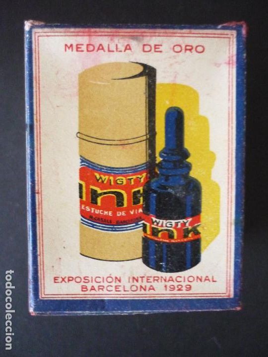 Escriban&iacute;a: TINTA WIGTY INK BOTE VACIO CON ENVASE ORIGINAL 9 X 7 CTMS - Foto 2