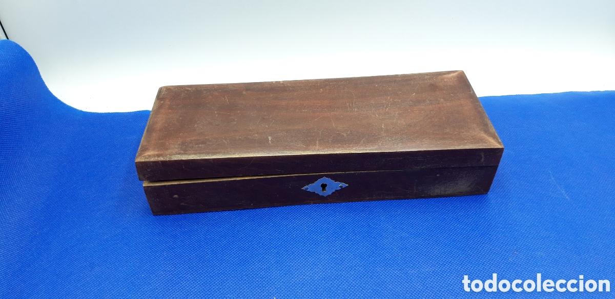 Escriban&iacute;a: Antiguo Plumier de madera - Foto 1