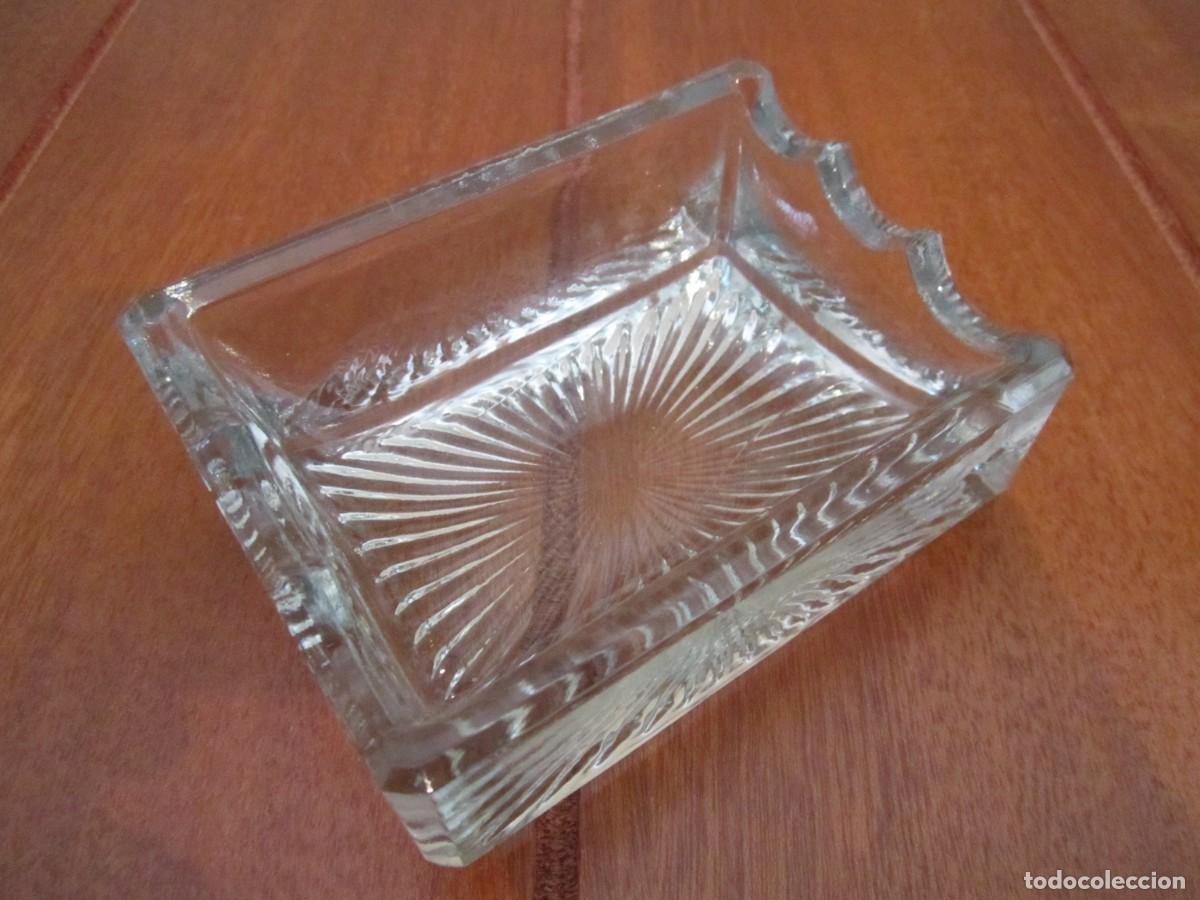 Escriban&iacute;a: PORTA PLUMAS DE CRISTAL (ESCALERILLA) - Foto 2