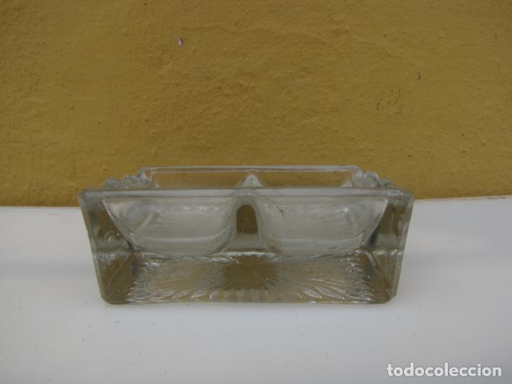 Escriban&iacute;a: 70.- Tintero escriban&iacute;a cristal - Foto 5