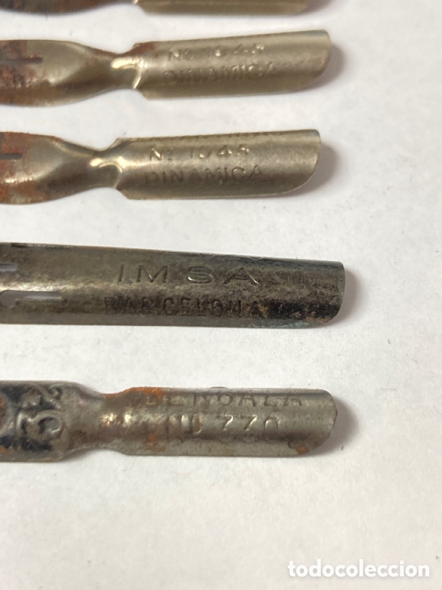 Escriban&iacute;a: Lote de 6 plumines diferentes marcas - Foto 2