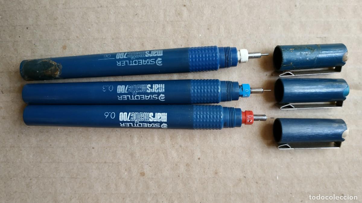 Escriban&iacute;a: 3 ROTRING STAEDTLER (VER DESCRIPCION) - Foto 1