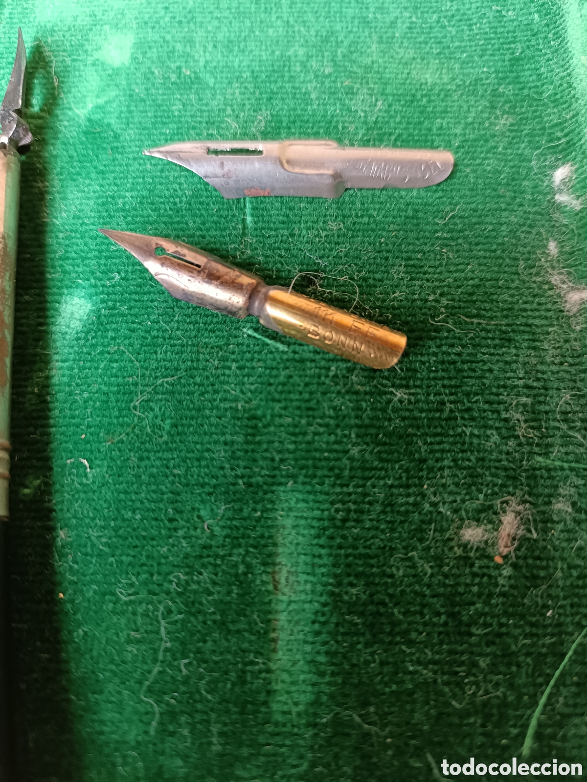 Escriban&iacute;a: Tintero de bolsillo de notario y 3 pluma. - Foto 12