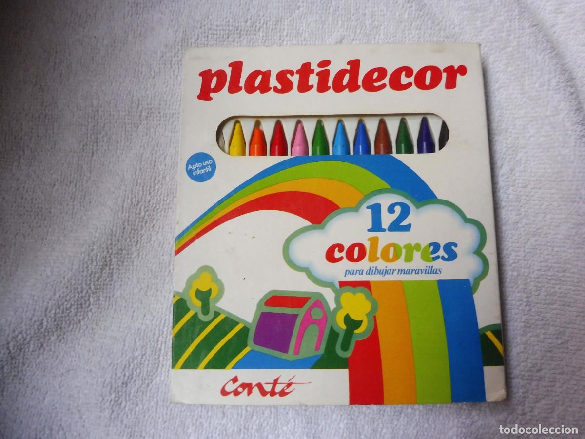 plastidecor caja 12 colores conté distribuido p - Compra venta en