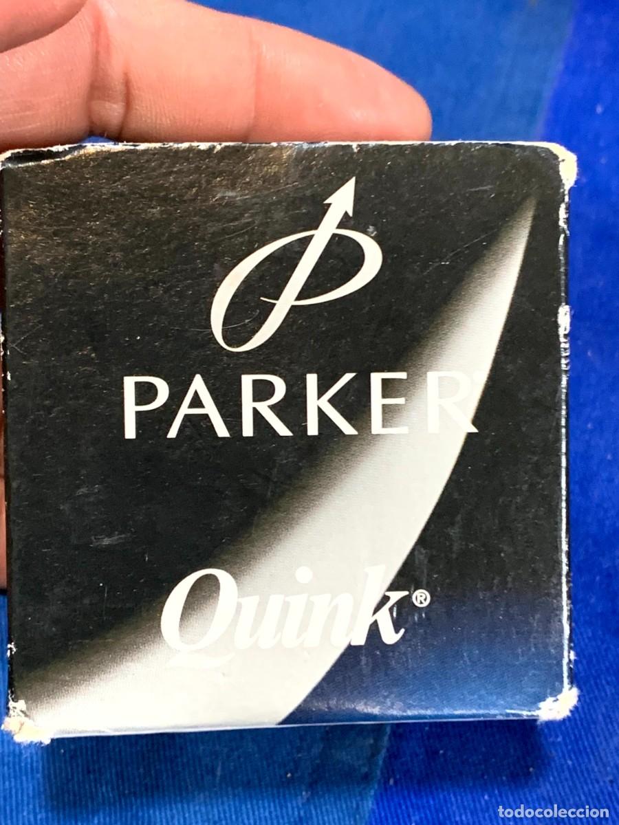Escriban&iacute;a: BOTE TINTA PARKER QUINK AZUL 7X6CMS - Foto 1