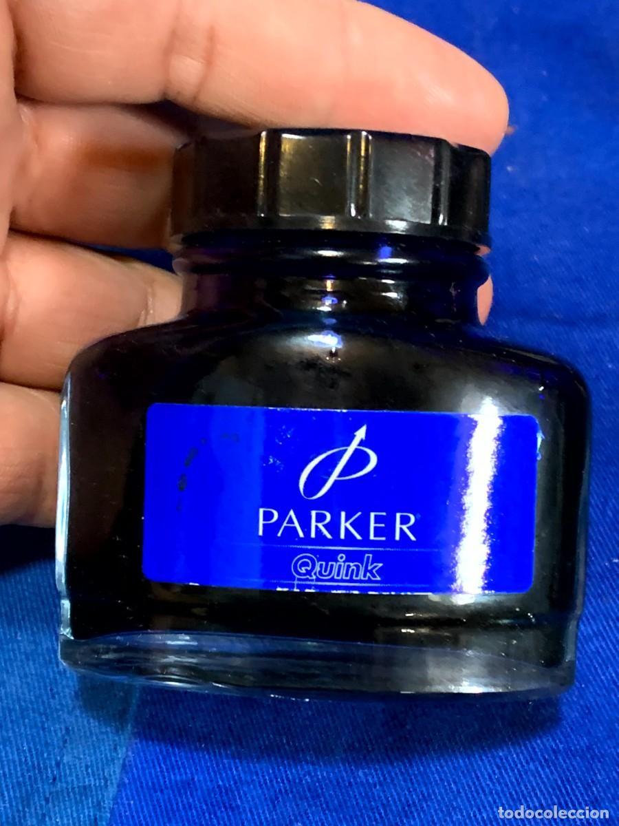 Escriban&iacute;a: BOTE TINTA PARKER QUINK AZUL 7X6CMS - Foto 4