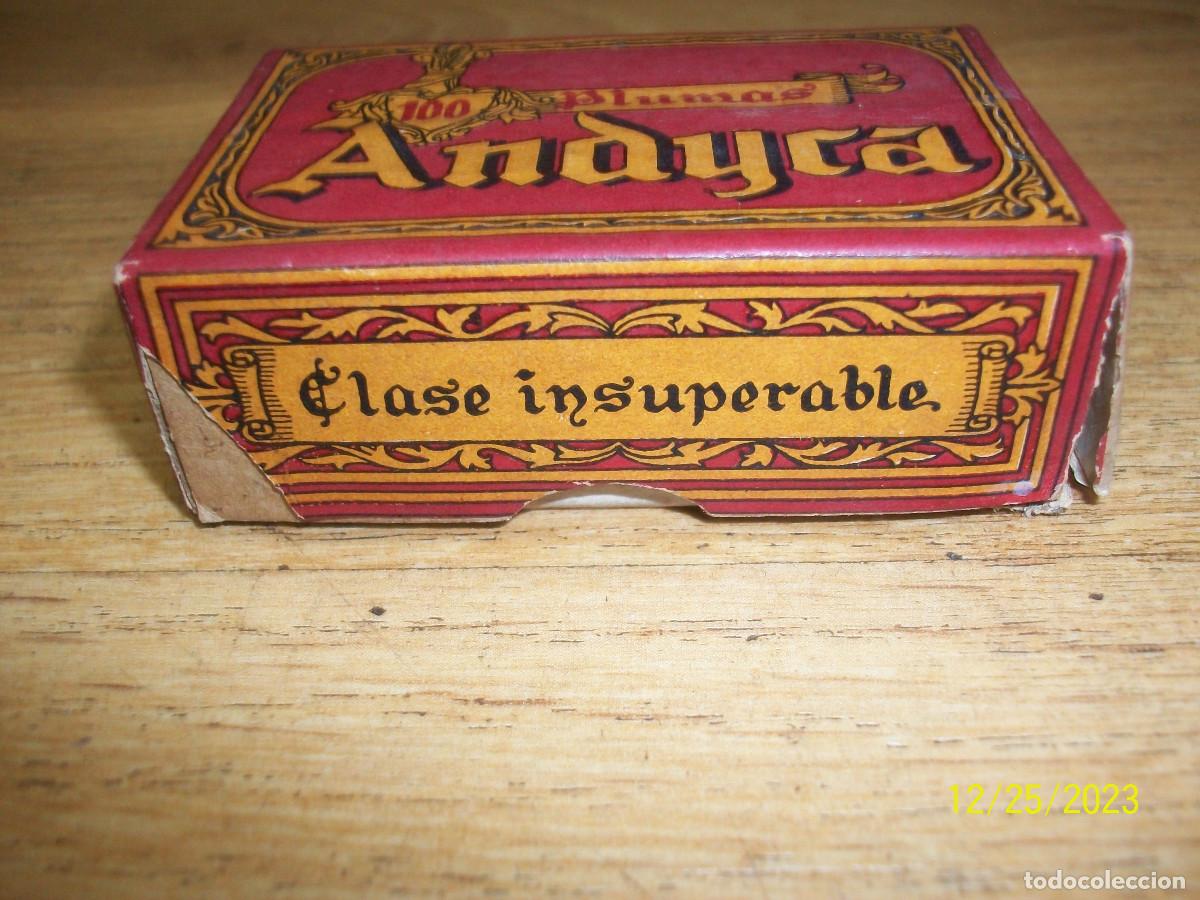 Escriban&iacute;a: ANTIGUA CAJA DE PLUMAS ANDYCA-COMPLETA - Foto 2