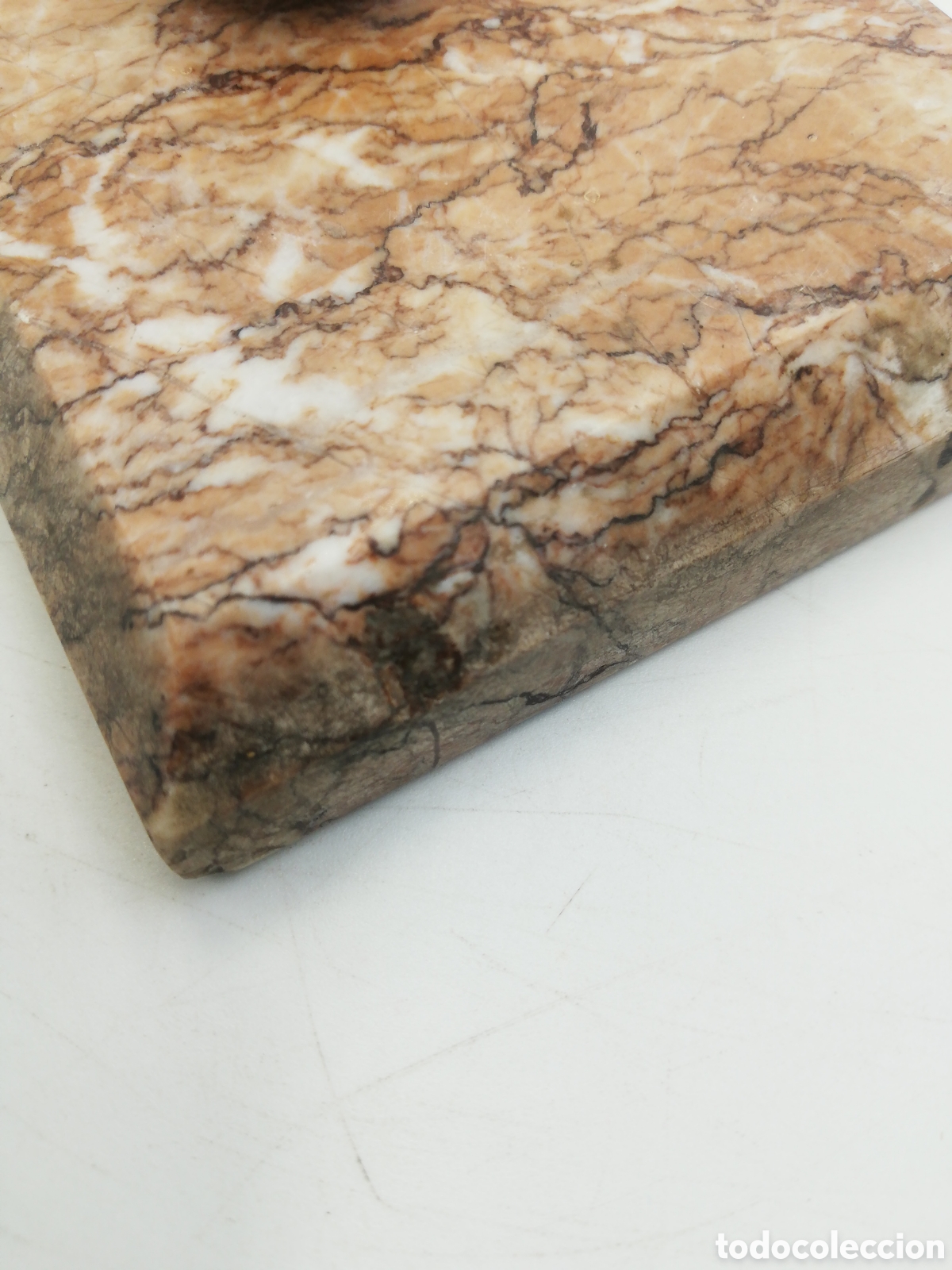 Escriban&iacute;a: Antiguo pisapapeles de Marmol. - Foto 4