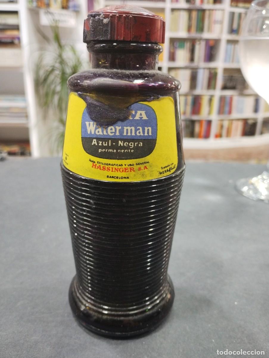 Escriban&iacute;a: TINTERO AZUL NEGRO WATERMAN - Foto 1