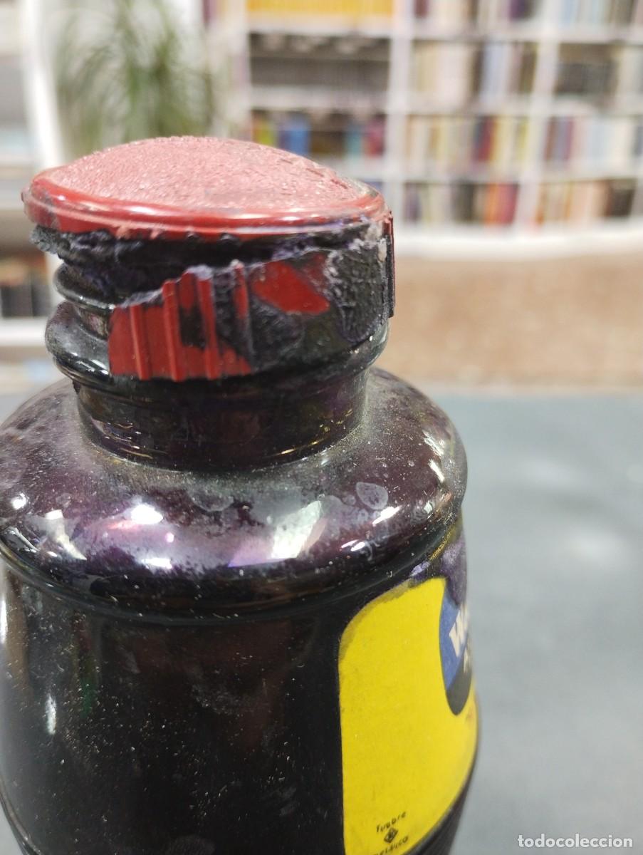 Escriban&iacute;a: TINTERO AZUL NEGRO WATERMAN - Foto 4
