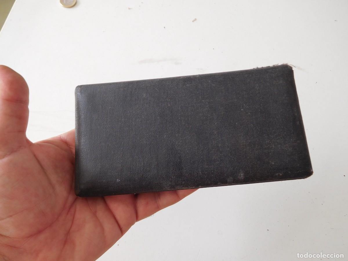 Escriban&iacute;a: Comp&aacute;s antiguo en estuche completo - Foto 8