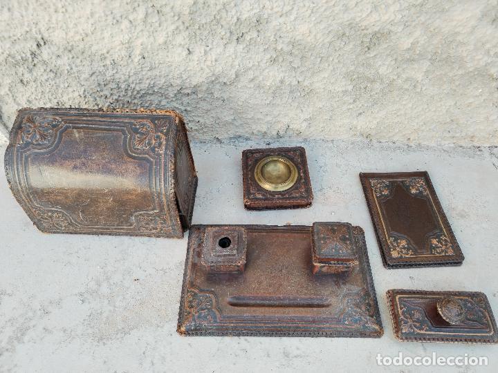 Escriban&iacute;a: antigua escribania de piel - Foto 3