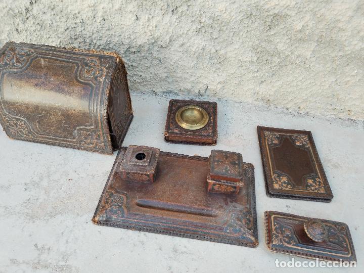 Escriban&iacute;a: antigua escribania de piel - Foto 4