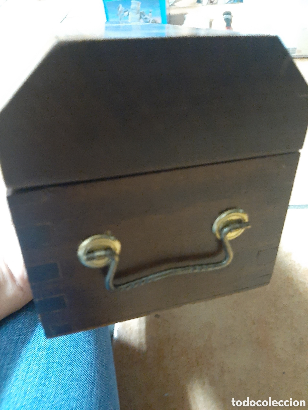 Escriban&iacute;a: ESCRIBANIA DE VIAJE EN MADERA. NUEVO - Foto 6