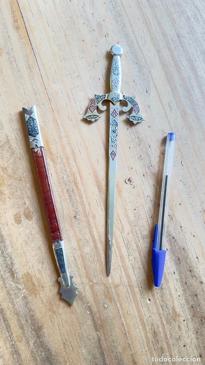 Escriban&iacute;a: ESPADA ABRECARTAS TOLEDANA. - Foto 4