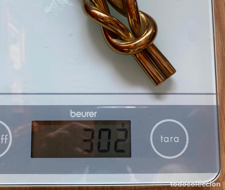 Escriban&iacute;a: Abrecartas dorado - 300 gramos - Foto 3