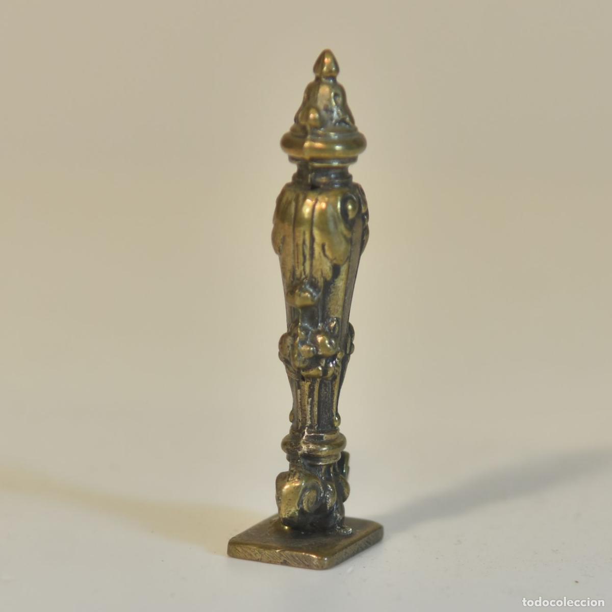 Escriban&iacute;a: Sceau &agrave; cacheter (seal) ajour&eacute; en bronze - Foto 2