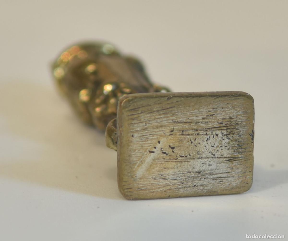 Escriban&iacute;a: Sceau &agrave; cacheter (seal) ajour&eacute; en bronze - Foto 4