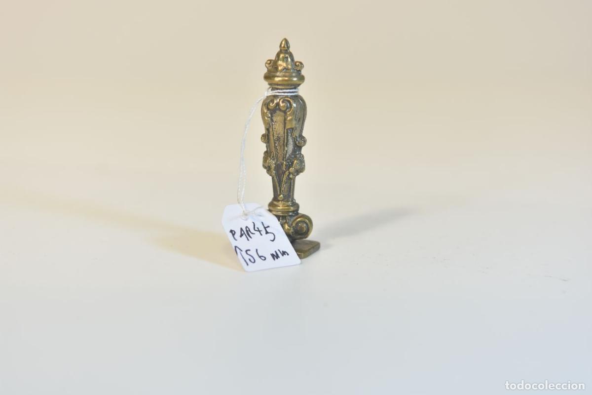 Escriban&iacute;a: Sceau &agrave; cacheter (seal) ajour&eacute; en bronze - Foto 5