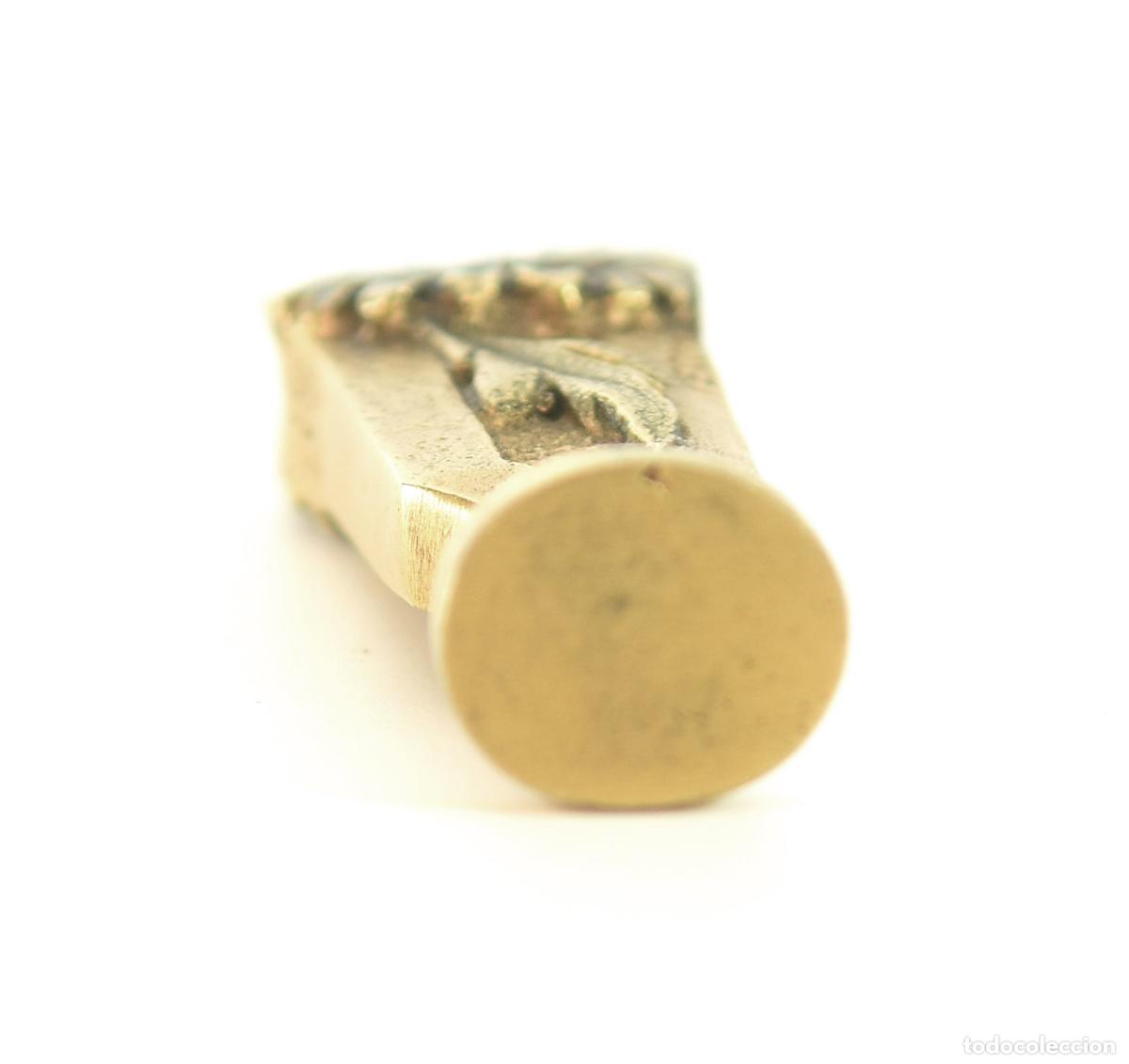 Escriban&iacute;a: Sceau &agrave; cacheter (seal) de collection bronze XIX&egrave;me - Foto 2