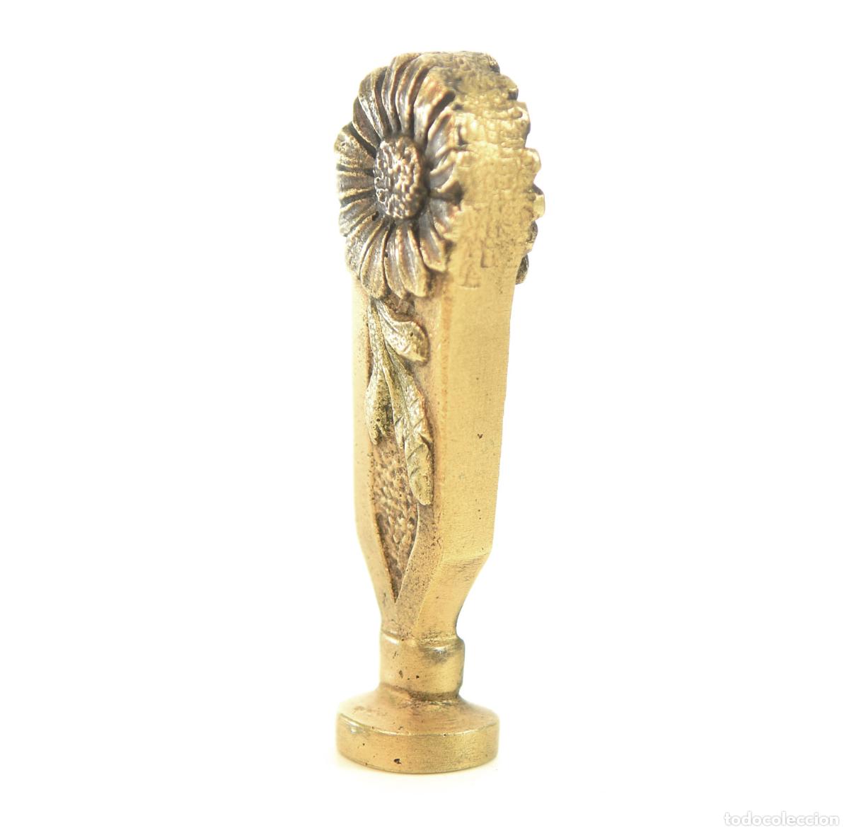 Escriban&iacute;a: Sceau &agrave; cacheter (seal) de collection bronze XIX&egrave;me - Foto 4