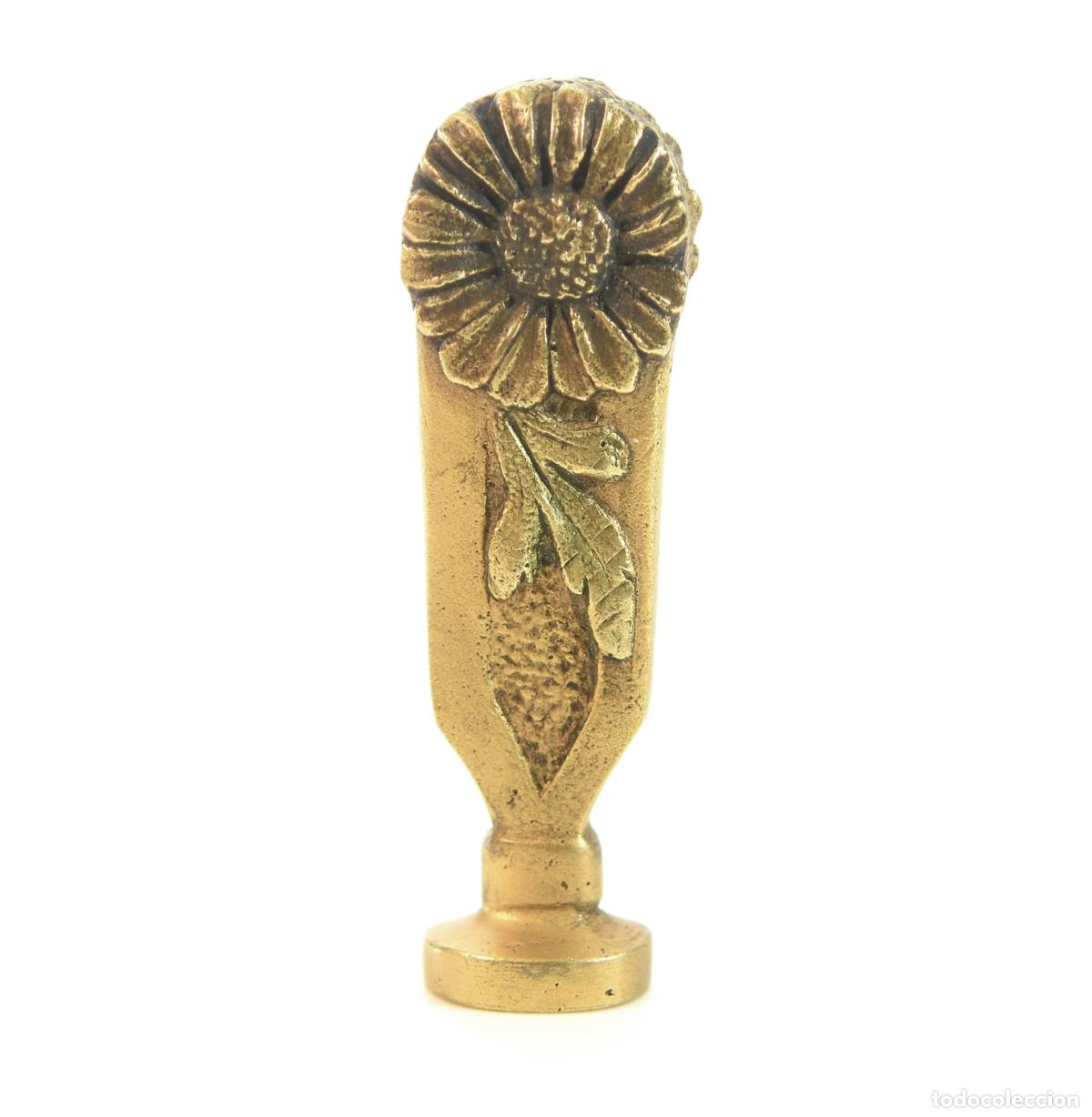 Escriban&iacute;a: Sceau &agrave; cacheter (seal) de collection bronze XIX&egrave;me - Foto 5