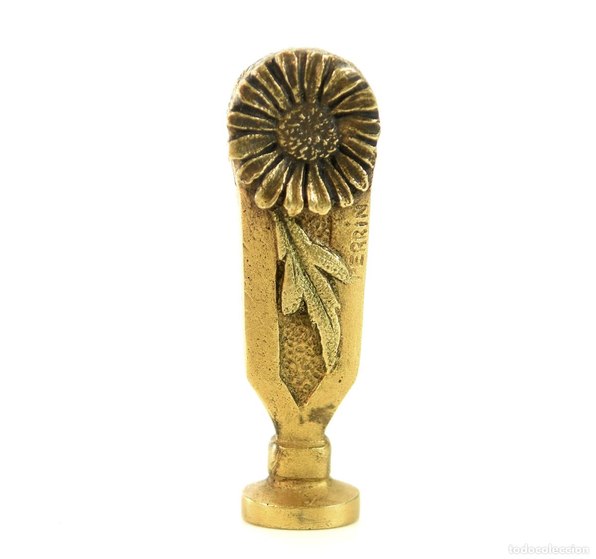 Escriban&iacute;a: Sceau &agrave; cacheter (seal) de collection bronze XIX&egrave;me - Foto 1