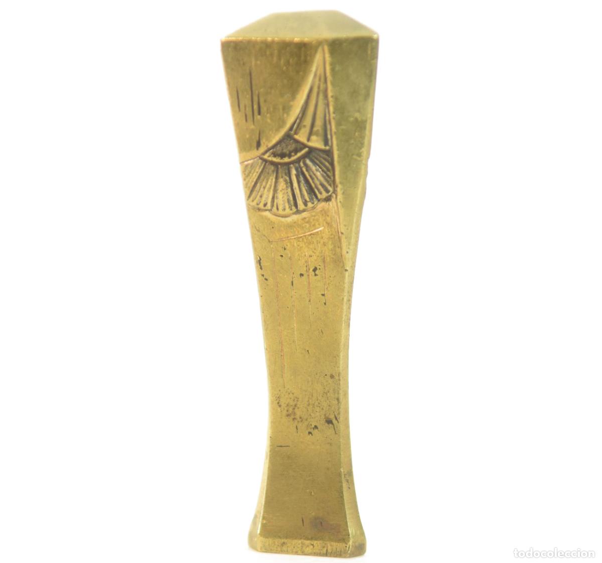 Escriban&iacute;a: Sceau &agrave; cacheter (seal) de collection bronze Art d&eacute;co - Foto 2
