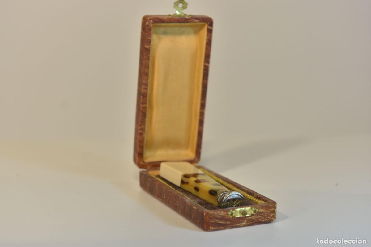 Escriban&iacute;a: Sceau &agrave; cacheter (seal) M.M de collection en bak&eacute;lite &eacute;poque 1900 - Foto 5