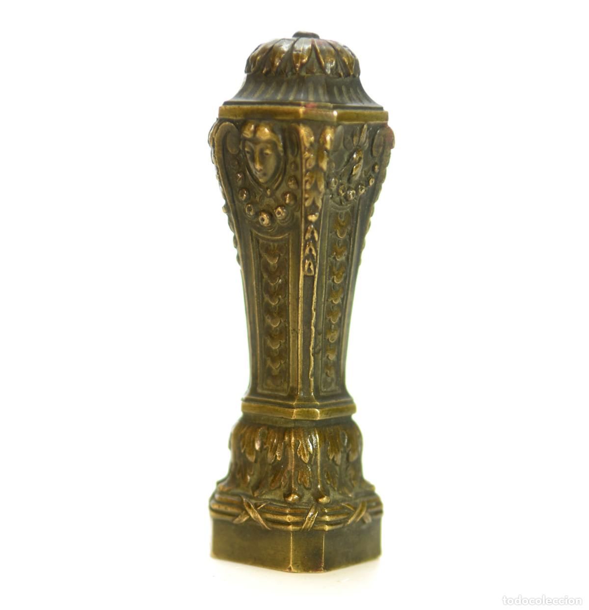 Escriban&iacute;a: Sceau &agrave; cacheter (seal) collection bronze XIX&egrave;me - Foto 4