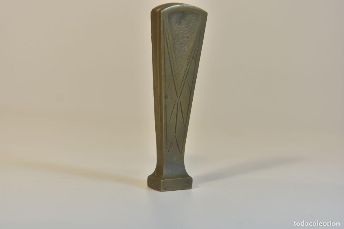 Escriban&iacute;a: Sceau &agrave; cacheter (seal) en bronze d&eacute;cor floral - Foto 3