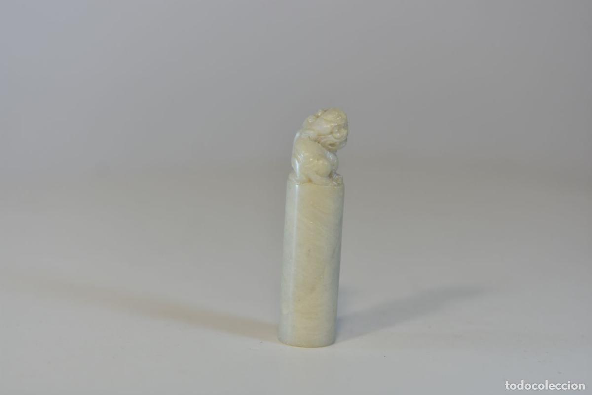 Escriban&iacute;a: Sceau &agrave; cacheter (seal) de collection en pierre de lard - Foto 4