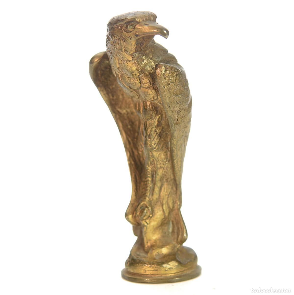 Escriban&iacute;a: Sceau &agrave; cacheter de collection en bronze dor&eacute; par Marionnet - Foto 4