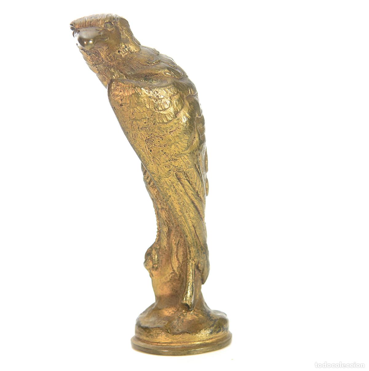 Escriban&iacute;a: Sceau &agrave; cacheter de collection en bronze dor&eacute; par Marionnet - Foto 5