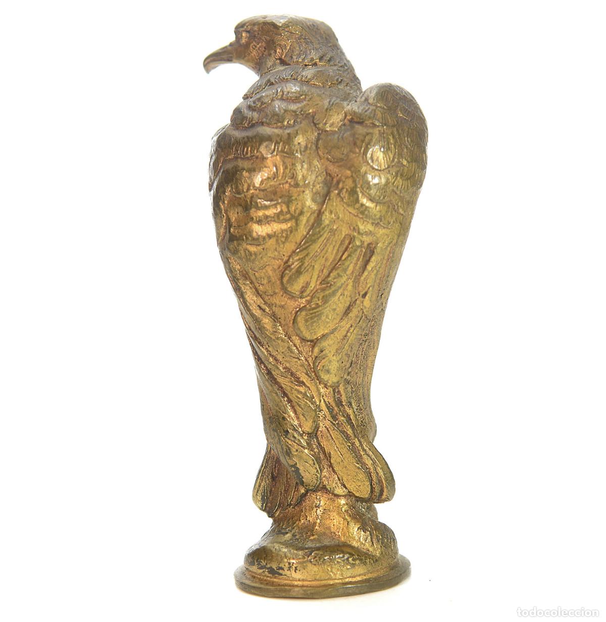 Escriban&iacute;a: Sceau &agrave; cacheter de collection en bronze dor&eacute; par Marionnet - Foto 7