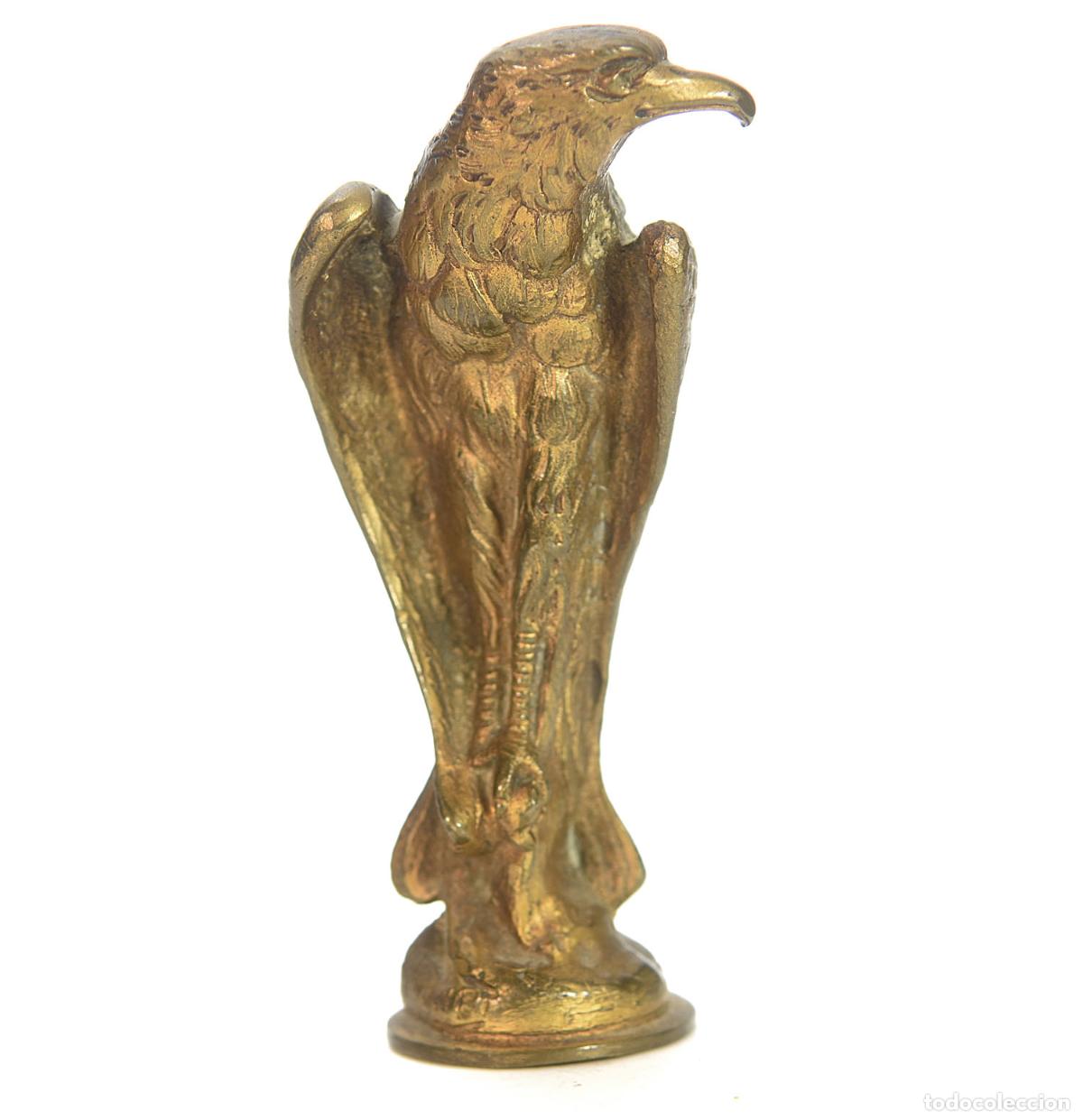Escriban&iacute;a: Sceau &agrave; cacheter de collection en bronze dor&eacute; par Marionnet - Foto 1
