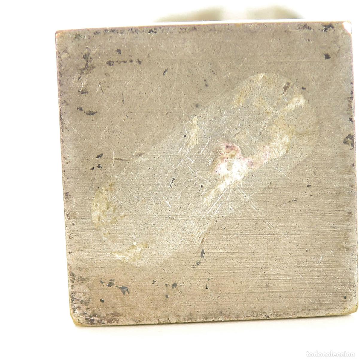 Escriban&iacute;a: Sceau &agrave; cacheter de collection Curiosa en bronze argent&eacute; - Foto 2