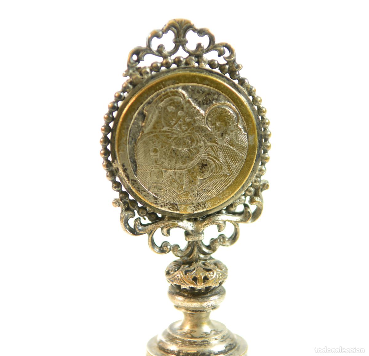 Escriban&iacute;a: Sceau &agrave; cacheter (seal) de collection bronze XIX&egrave;me - Foto 6