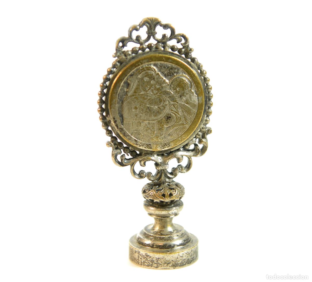 Escriban&iacute;a: Sceau &agrave; cacheter (seal) de collection bronze XIX&egrave;me - Foto 1