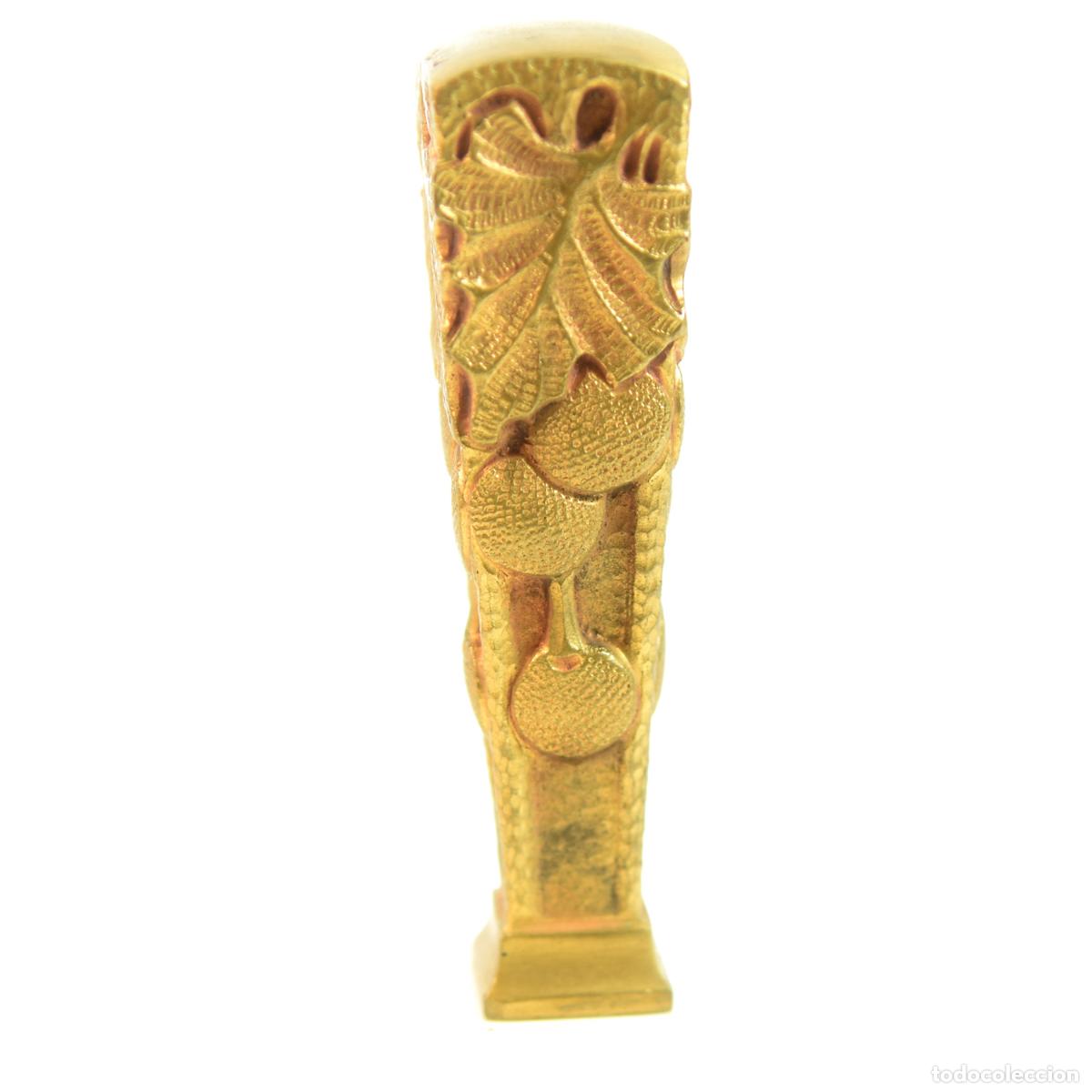 Escriban&iacute;a: Sceau &agrave; cacheter (seal) C.D de collection bronze XIX&egrave;me par Bauer - Foto 4