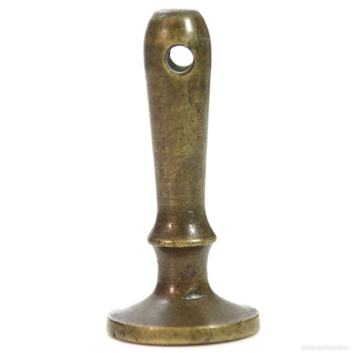 Escriban&iacute;a: Sceau &agrave; cacheter (seal) de collection en bronze ancien - Foto 1