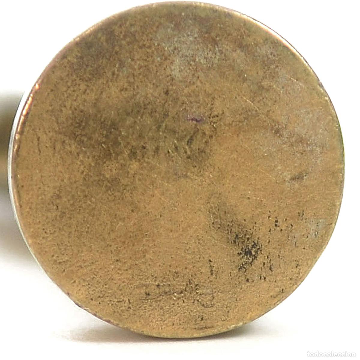 Escriban&iacute;a: Sceau &agrave; cacheter (seal) de collection en bronze argent&eacute; rocaille - Foto 2