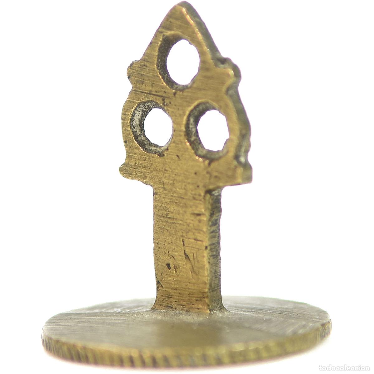 Escriban&iacute;a: Sceau &agrave; cacheter (seal) de collection en bronze oriental - Foto 3