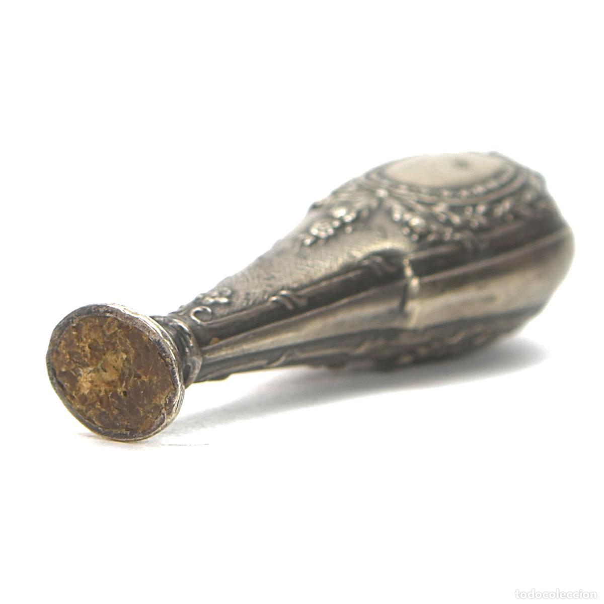 Escriban&iacute;a: Sceau &agrave; cacheter de collection m&eacute;tal argent&eacute; ou argent - Foto 3